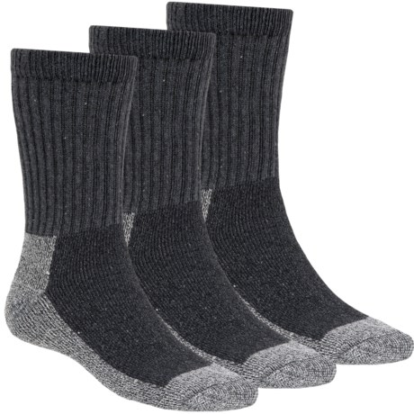 41%OFF メンズワークソックス テラマールスチール足作業ソックス - （男性と女性のための）3パック Terramar Steel Toe Work Socks - 3-Pack (For Men and Women)